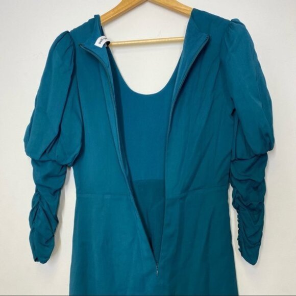 NWT Self-Portrait Puff Sleeve Mini Dress Women Size 4 - Picture 7 of 11